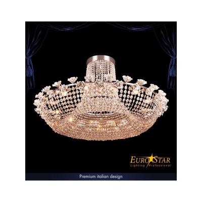 Eurostar Kryształowy żyrandol CALIFORNIA 508/12